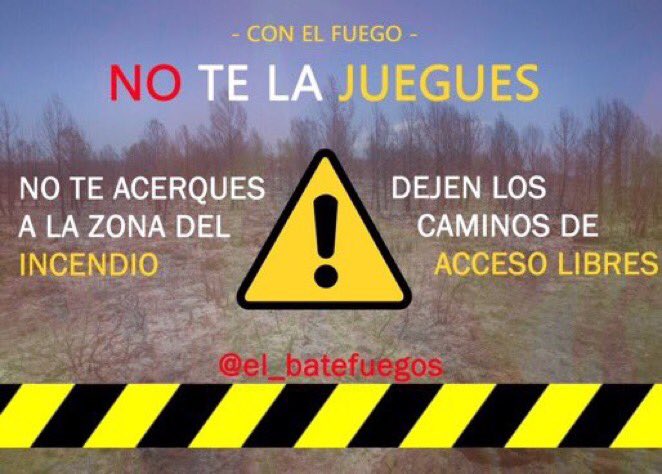 El_Batefuegos's tweet photo. #IFModino #LeónEsp
ACTIVO. Nivel 1 de peligrosidad.
No te acerques a la zonas de trabajo https://t.co/zaw7fogKm3