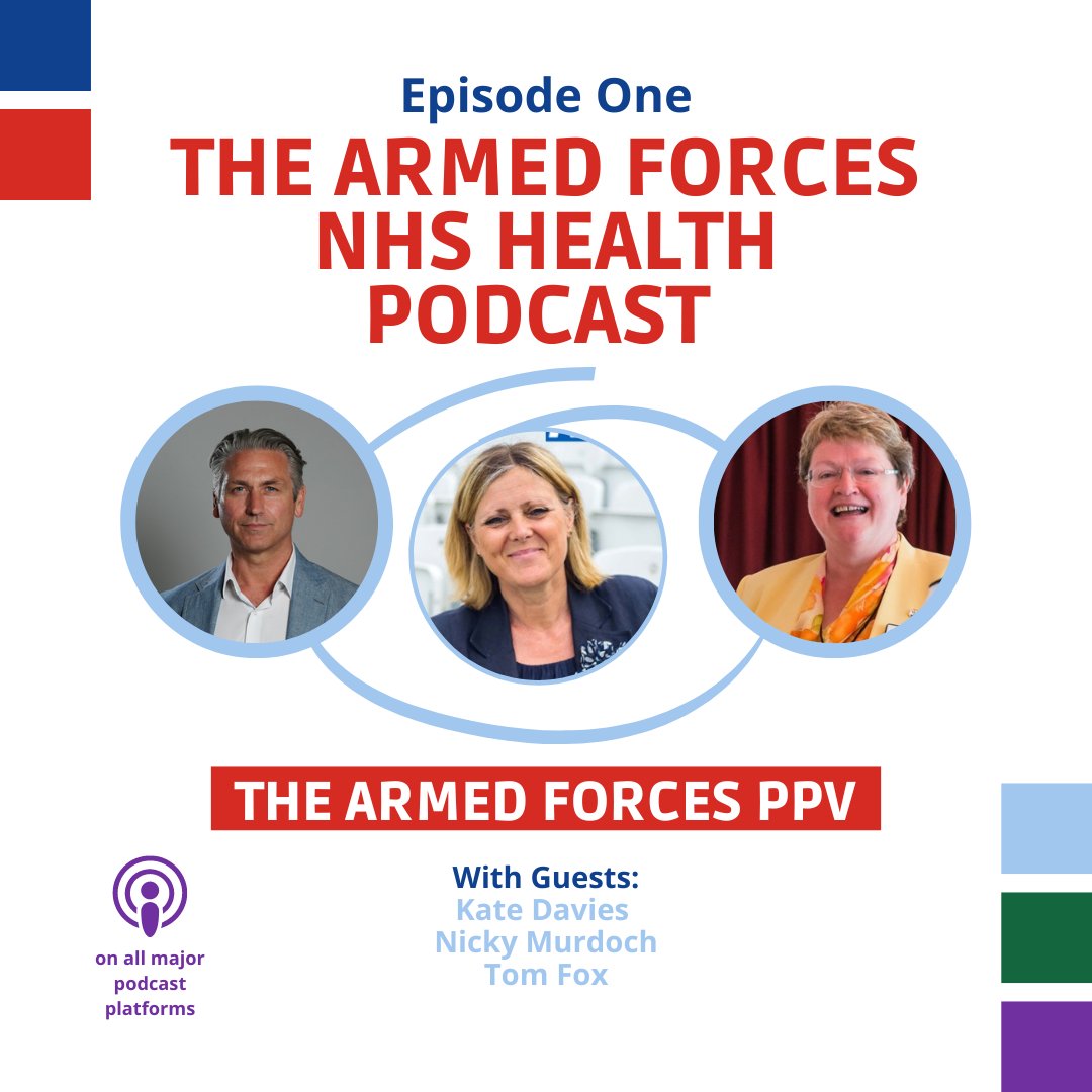 The NHS Armed Forces Health Podcast tweet media