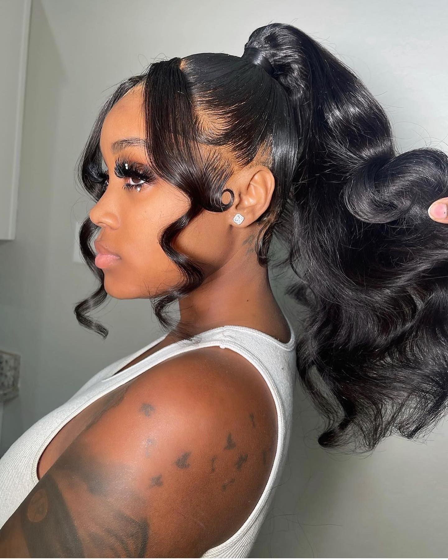 Teaira Walker On Instagram Love Love This 90s Barbie Ponytail With The  Bayangggg swoop But Channeling My  Barbie Hairstyle Barbie Ponytail  90s Hairstyles  xn90absbknhbvgexnp1ai443