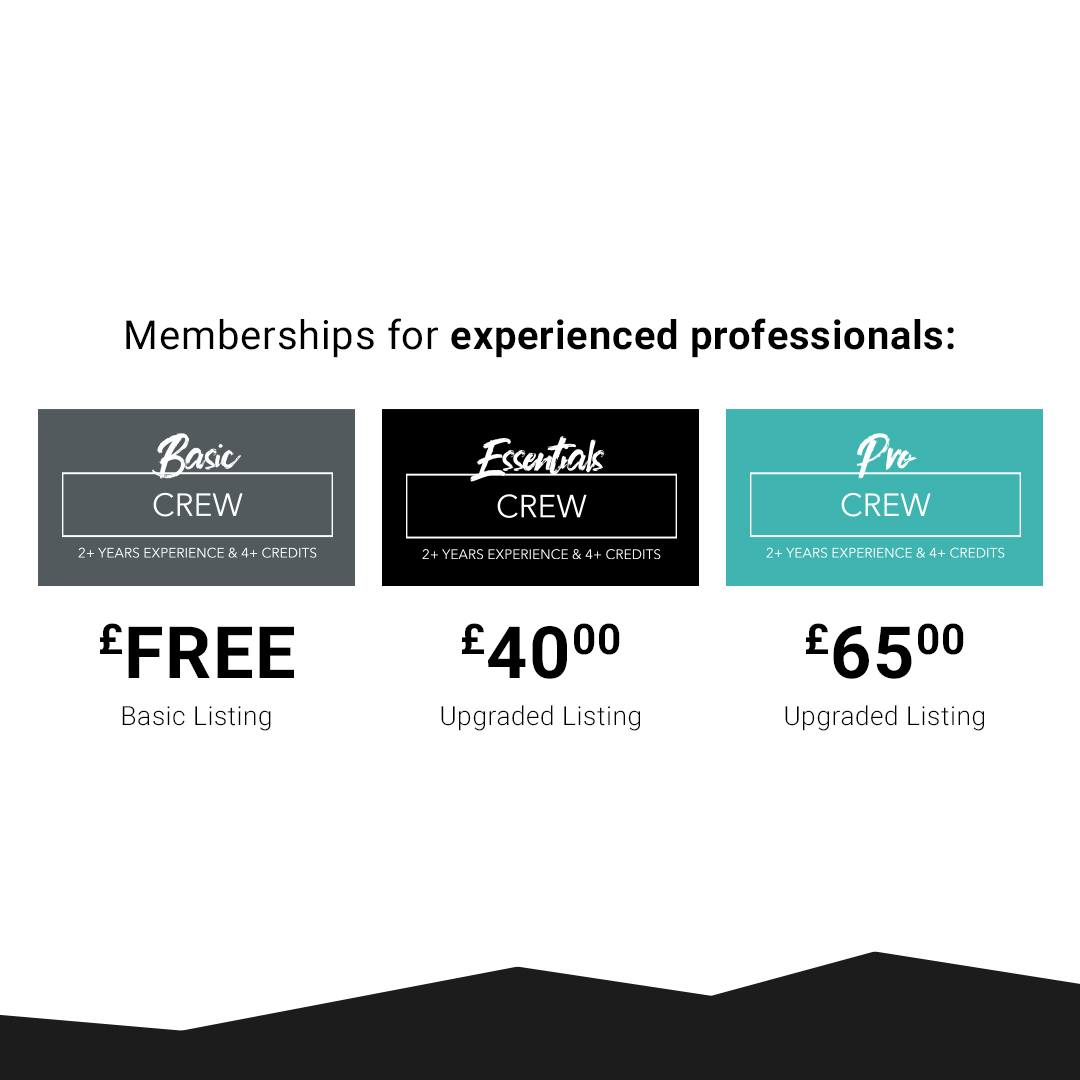 crewuk_'s tweet photo. CREW offers memberships for everyone working in film &amp; TV - whether you're a seasoned professional or new to the industry, as well as businesses offering facilities for the film &amp; TV industry. 

Visit https://t.co/yTN5aHFCAP to get started! https://t.co/mXkqfNyEQV