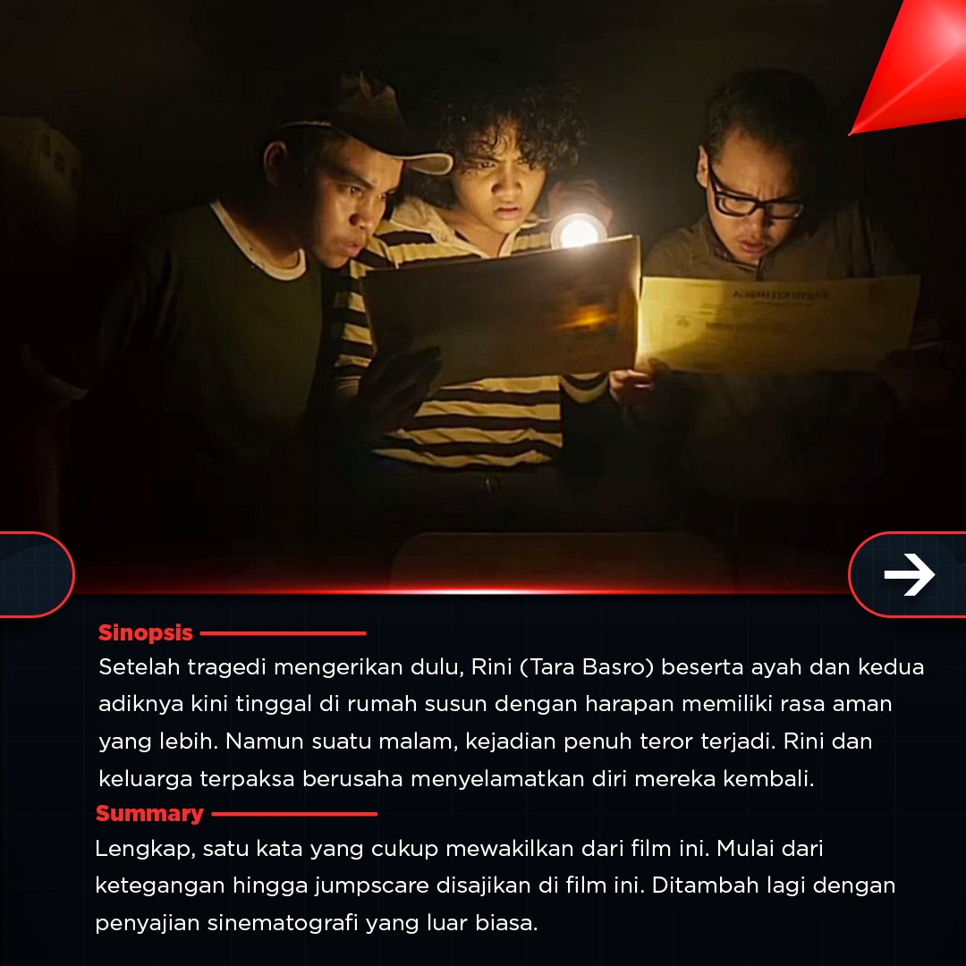 Sapawavefilms's tweet photo. Paket lengkap! Kata yang bisa ngewakilin film ini.

Film ini bakal rilis besok nih. Yuk pesen tiketnya! 
JANGAN SPOILER YA!

Mau baca review lengkapnya? Klik aja nih https://t.co/zcnkwSiFNT

#PengabdiSetan2 #PengabdiSetan2Communion #RapiFilm #JokoAnwar #Review #Cineverseid https://t.co/CiLzz1RIJs
