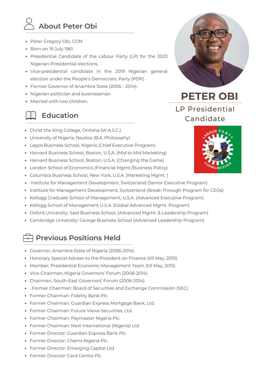 StanleyOtugeme's tweet photo. H.E Peter Obi @PeterObi and some of his achievements. @Jack_ng01 @Chude__ @firstladyship @IruefiNG @doyinokupe @thekaysie 1/7 https://t.co/WSPtykc8gQ