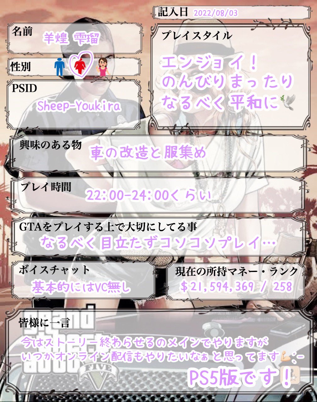 Gta自己紹介カード Twitter 搜尋 Twitter