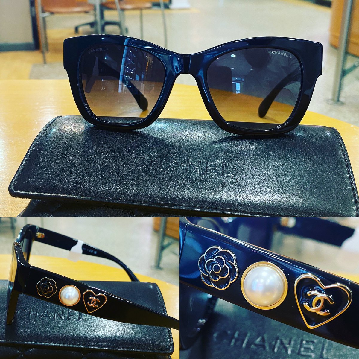 SilverbergOptic's tweet photo. Now the suns back, how about some new Chanel sunglasses with some of the nicest details. Classic Flower, Pearl and heart Double C, all timeless class.
Why not come and try them this week?
#chanel #sosilverberg #silverbergopticians #liverpool #itsliverpool #liverpoollife https://t.co/XR1NT24xID