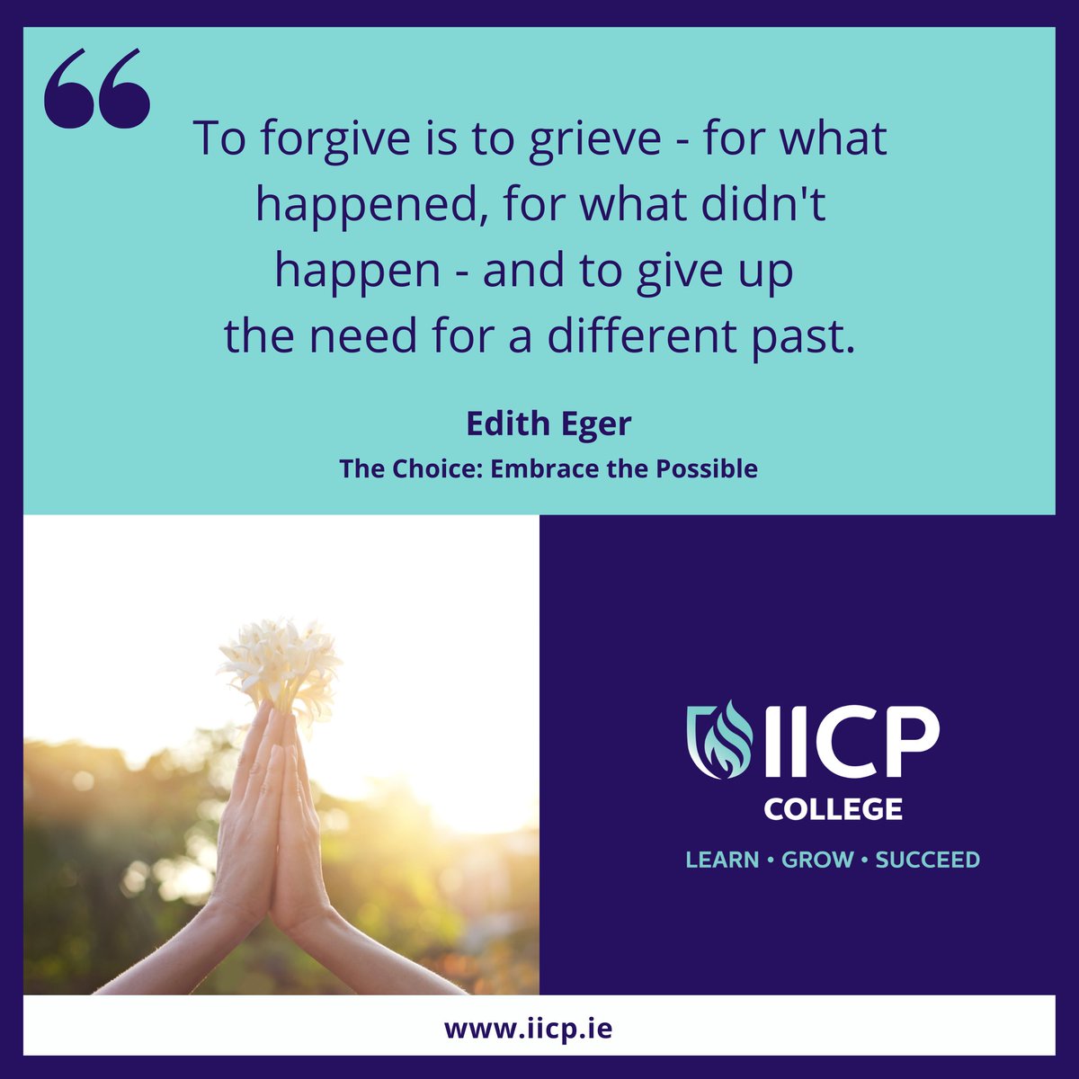IICP_Education's tweet photo. Dr Edith Eva Eger โ holocaust survivor, author, and leadership mentor - on how to make the journey from victimisation to empowerment.
#counselling
#psychotherapy
#pluralisticpractice
#learngrownsucceed
#therapy https://t.co/6LWD5ELn8P