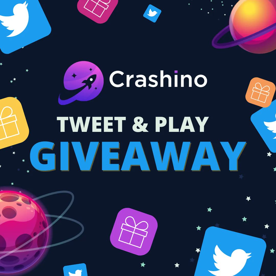 CrashinoPlay's tweet photo. It is easier than ever to win 50$! Take part in our Tweet&amp;Play giveaway and get a chance to win 🚀

 1. Follow Crashino
 2. Retweet this post 

🤑 As easy as that to win 50$ to play with! 

#crashgame #nftgiveaway #crashinoplay #onlinecasino #onlineslots #giveaway #playforfun https://t.co/xTl4fR1Oda
