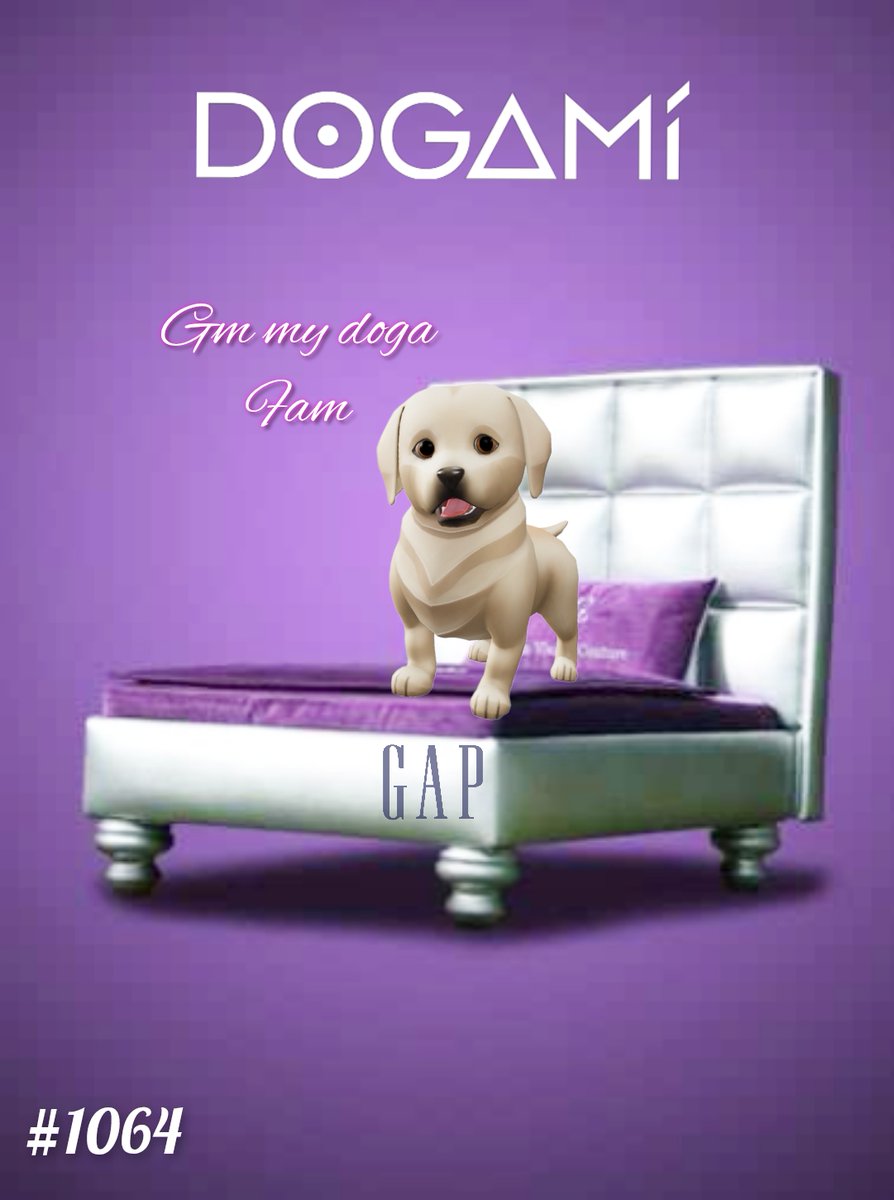 ogkennelclub's tweet photo. 💜DAILY SHOW YOUR OGKC PUPPIES: n°16💜
Look who just woke up from her Gap bed!
This beautiful labrador puppy gives you a good morning and she is ready for breakfast and for a nice walk His owner and OGKC member @Andrefar1992 is ready to taking her out!
@Dogami
@Gap
#petaverse https://t.co/DyqGM2uyAh