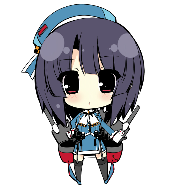 先日の高雄絵の変化が好評だったのでSD絵でも比較してみる
SD高雄(2013年) 