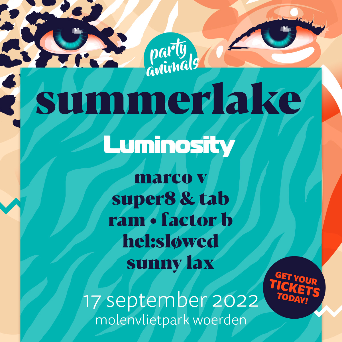 Next month it is time for another edition of the Summerlake Outdoor Festival in Woerden, The Netherlands. We're proud to host a stage there with an incredible line up!

Will we see you there on Saturday September 17?
Get your tickets now: summerlake.nl