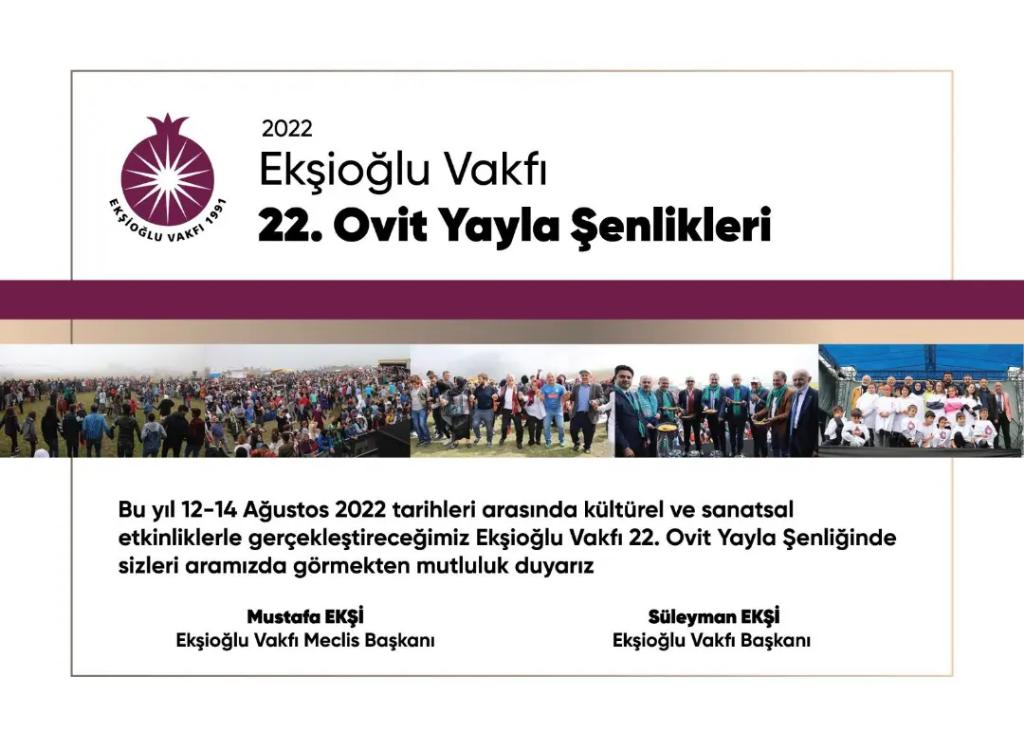 ridefist's tweet photo. Ekşioğlu vakfı tarafından 12-14 Ağustos tarihleri arasında https://t.co/n9CdCIxSth düzenlecek olan Ovit yayla şenliklerine tüm halkımız davetlidir. 

#Rize #ikizdere #ovit #yaylaşenlikleri https://t.co/mlHA8AUfu5
