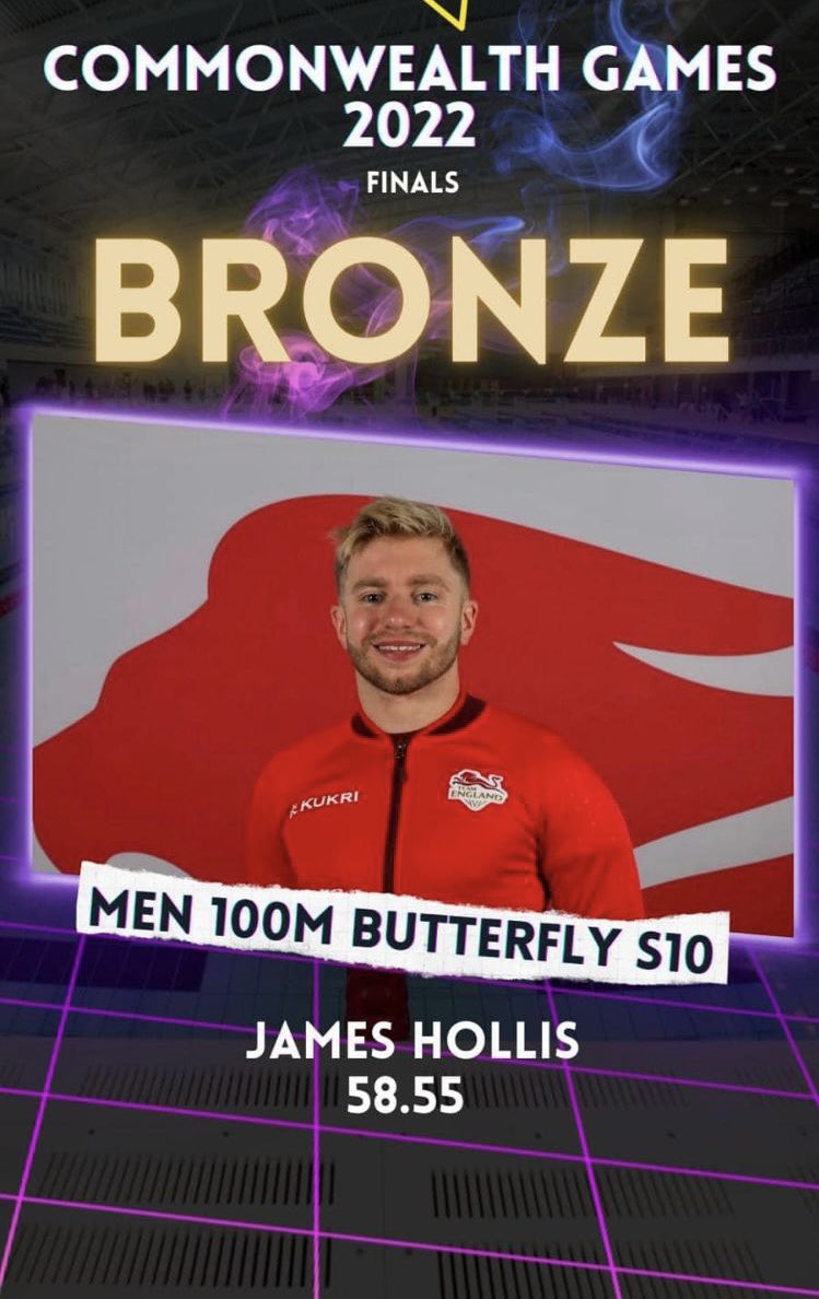 EFDSC (@eppingforestsc) on Twitter photo We are so very proud of our very own James Hollis who won a phenomenal Bronze medal for the S10 100m Butterfly at the Commonwealth Games yesterday. A fantastic achievement!! 🖤💛<a href="/jameshollis2/">James Hollis ᴘʟʏ</a> @WalthamAbbeyLC @BritishSwimming @SwimEngland @loughtonleisurecentre We are so very proud of our very own James Hollis who won a phenomenal Bronze medal for the S10 100m Butterfly at the Commonwealth Games yesterday. A fantastic achievement!! 🖤💛<a href="/jameshollis2/">James Hollis ᴘʟʏ</a> @WalthamAbbeyLC @BritishSwimming @SwimEngland @loughtonleisurecentre