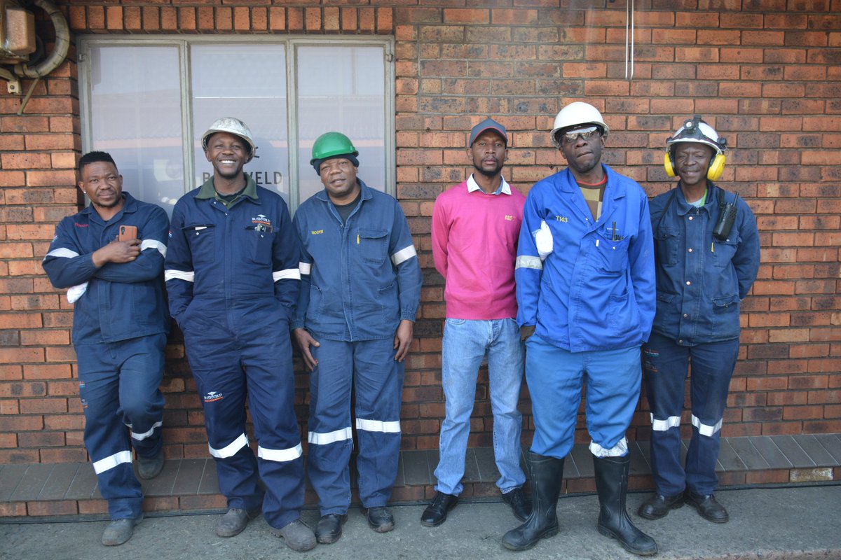 BushveldMin_Ltd's tweet photo. Stepping up to the challenge this #NationalDayofHealthandSafetyinMining. At #BushveldMinerals, the health and safety of our employees is the foundation of sustainability. Safe production and a healthy workforce are central to our business. Bushveld cares. #SafetyInMining https://t.co/0EUEyEHYZj