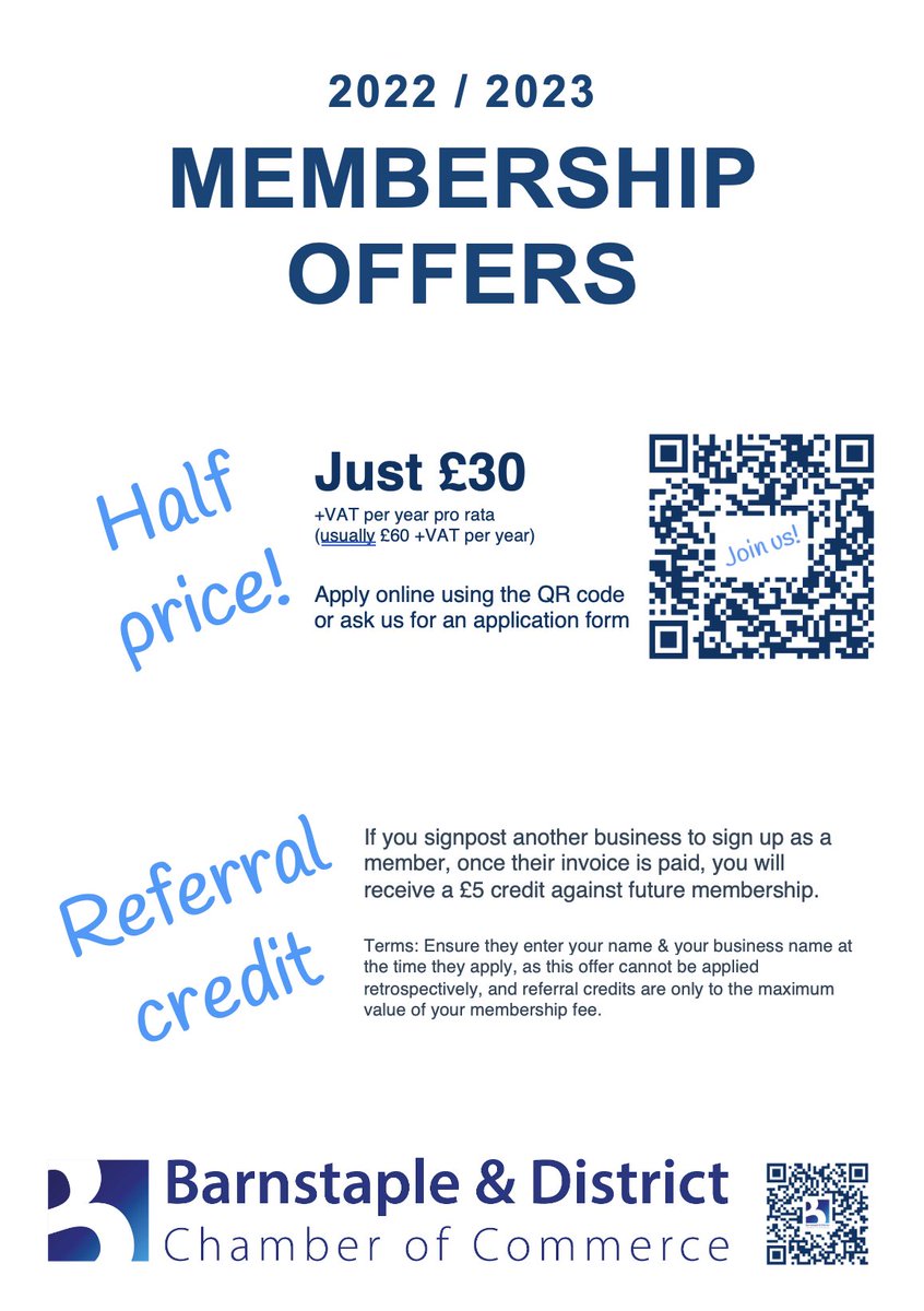 Barnstaple Chamber tweet media