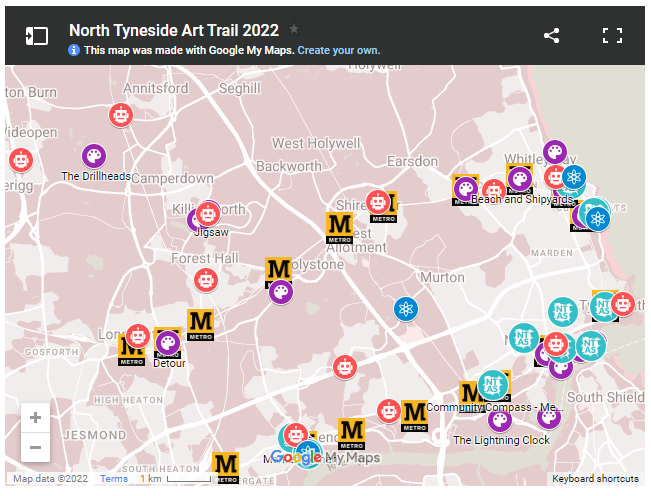North Tyneside Art Trail 2022: Creative Communities

After a fantastic first year that encouraged people to explore North Tyneside after lockdown, the North Tyneside Art Trail back bigger and better for 2022. 

northtynesideartstudio.org.uk/north-tyneside…