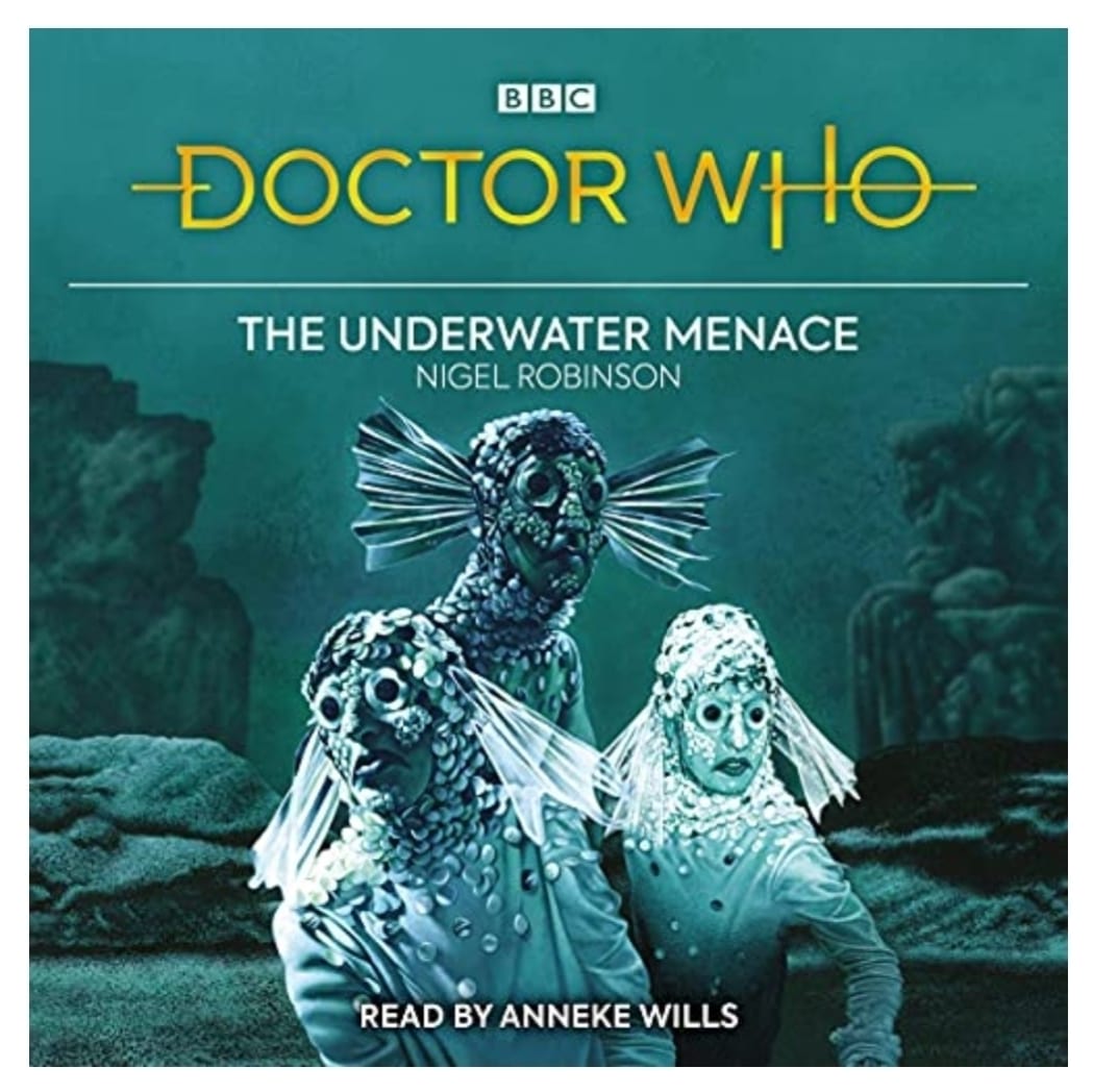 ajohnmain's tweet photo. Currently listening to - Doctor Who: The Underwater Menace written by Nigel Robinson and read by Anneke Wills.
#DoctorWho #TargetBook #TargetNovelisation #TheUnderwaterMenace  #NigelRobinson #AnnekeWills https://t.co/UeLxwLNY1H