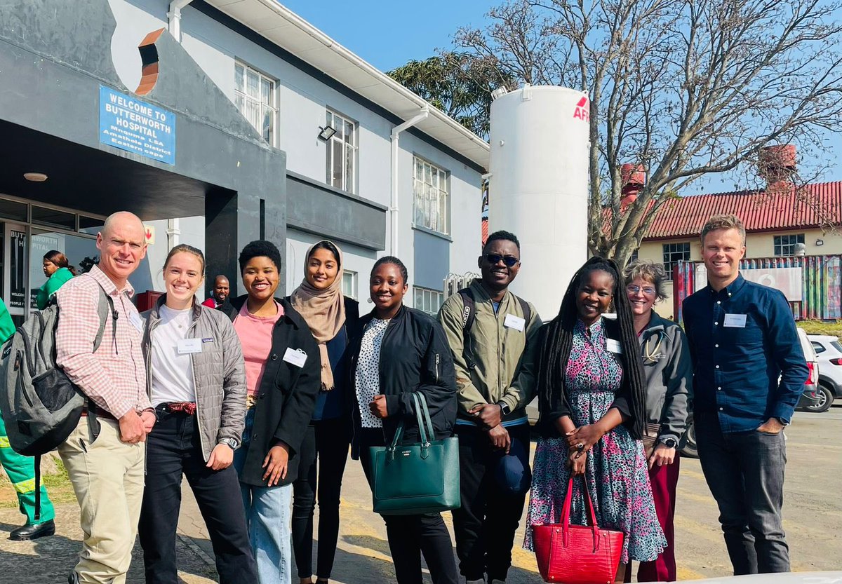 GlobalUct's tweet photo. We spent Day 2 of our five-day trip to the Eastern Cape at Butterworth Hospital. We learned about health systems strengthening and sustainable efforts for improving patients' surgical and anesthesia care. We also explored opportunities for collaboration. https://t.co/jShLxctpbT
