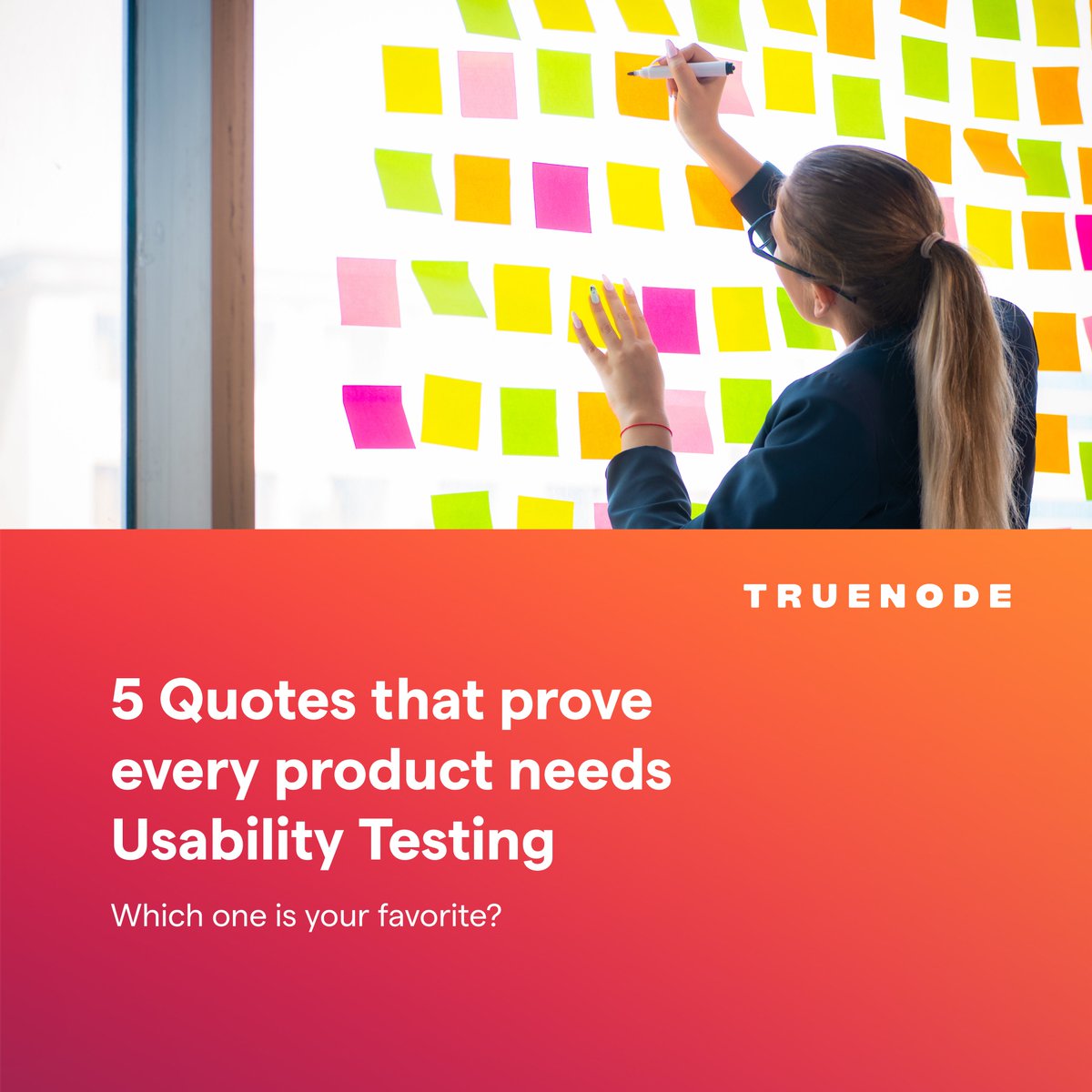 truenode_'s tweet photo. What is the cost of skipping or not properly conducting usability testing?

We assembled a list of quotes that prove the need for #usabilitytesting for building successful products.

Which one is your favorite?

A Thread!👇 https://t.co/V0fkjTXGXs