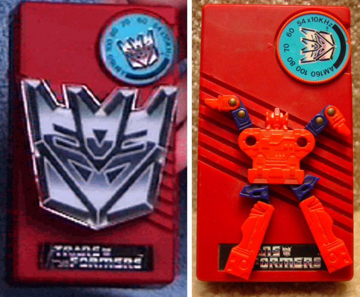 TF_Moments's tweet photo. a voice changer and an AM radio set are released with the generic description "Decepticon Enemy" (1984)

TFwiki runs with it, and pretends his name is actually Enemy. (2011)

THEN Takara makes it official, making Enemy an actual character. (2013) https://t.co/6OislSPf63
