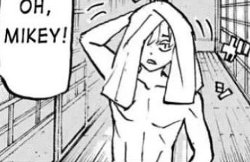 WhiteSnowTiger7's tweet photo. #TokyoRevengersSpoilers
#TR264 #TokyoRevengers264
-
-
-
-
-
Ah, in tutto questo nel capitolo uscito ieri c'è Mikey piccolo appena uscito dalla doccia...
Ciao Mikey appena uscito dalla doccia.
... https://t.co/Ogxr17TC1f