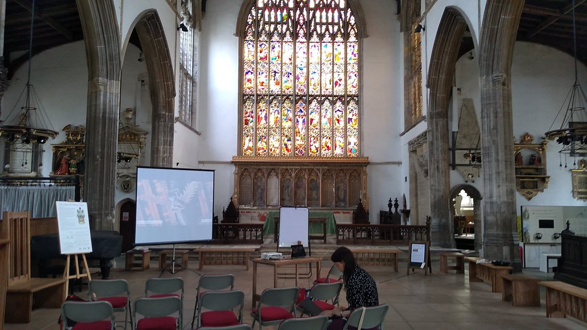 gem_east's tweet image. We made it out of our museums! Just setting up at the gorgeous St. Nicholas' chapel @StNicksKL for our meet and share event. Looking forward to welcoming people in person for the first time in *ages* - we have biscuits;-)
