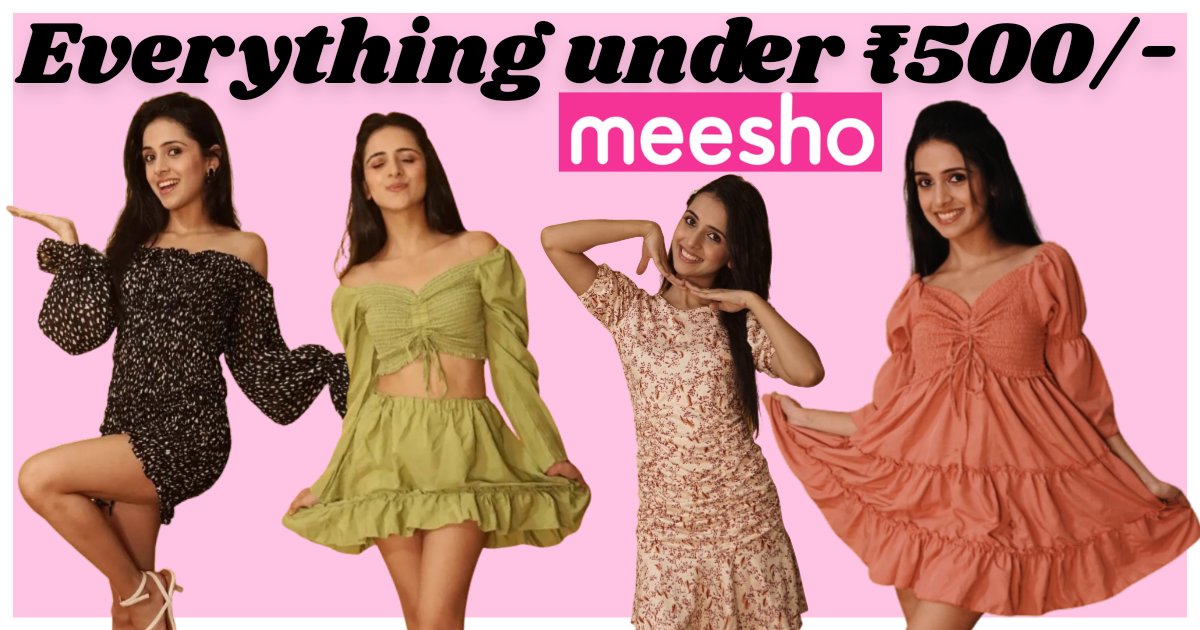New video is out- youtu.be/XMNC3pT2RI4

#meesho #meeshohaul