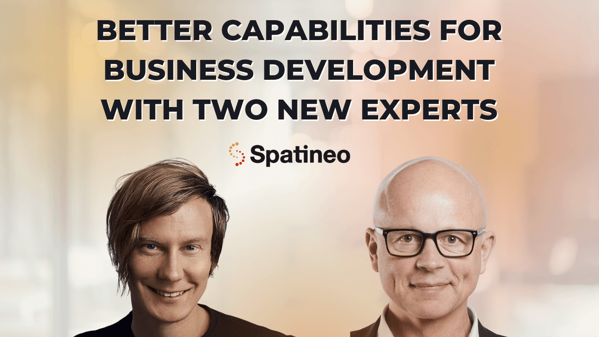 What do the best companies and organizations buy when they need help with data flows? At Spatineo we have a good understanding of this, but we hired Jyrki and Jari to expand our knowledge further! Welcome to Spatineo 😎

🇬🇧 spatineo.com/better-capabil…

🇫🇮 spatineo.com/fi/paremmat-va…