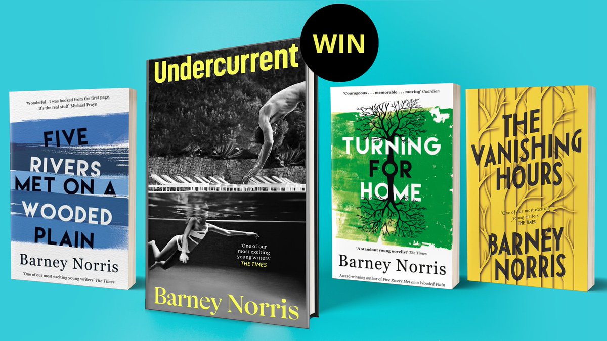 #Giveaway Alert! 📣

To celebrate @barnontherun’s phenomenal new novel publishing later this month, we have a bundle of Barney Norris books to give away to one lucky winner. 

Follow, like and RT to win, UK postal addresses only. Good luck! 💛
 
smarturl.it/UndercurrentBN