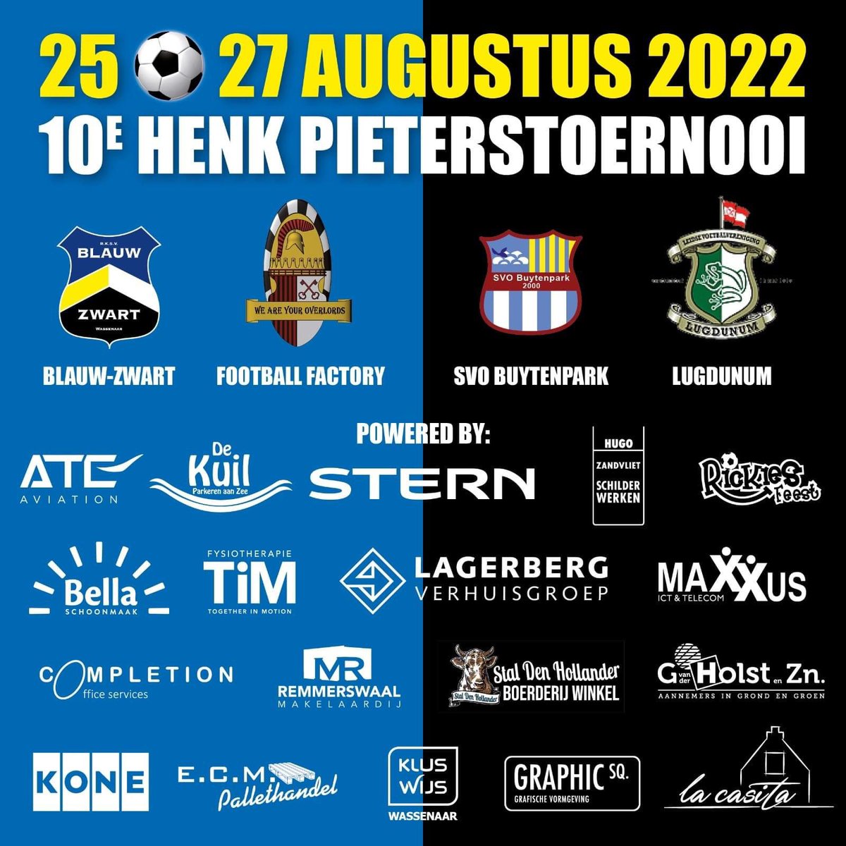 Henk Pieters Toernooi met twee Leidse clubs - leidenamateurvoetbal.nl/?p=120335 -