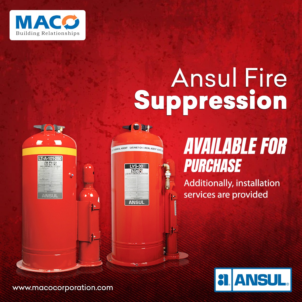 MacoCorporation's tweet photo. To Prevent electrical hazards and curb fire breakouts, Ansul Fire Protection System is a great way to go.
Send us your Mail Enquiries 📩 at info@macocorporation.com or Call Directly at +91 8334944335
 #ansulfiresuppressionunits #firesuppressionunit #ansulproduct #macocorporation https://t.co/S8aE3MBCyo