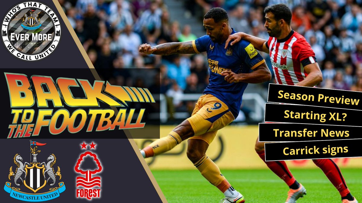 Ever More NUFC ⚫️⚪️ (@evermore_nufc) on Twitter photo LIVE from 7pm tonight 👇
youtu.be/MHDA1MMjtrE
Join the lads as they discuss:
🔭 The season ahead
🔴 Who starts v Forest
🔄 Transfers
📋 Coaching team
Get involved in the chat & tell us what you think. Likes, RTs, subs & comments all appreciated 👍
#NUFC #NUFCFans⚫️⚪️⚽️🎙 LIVE from 7pm tonight 👇
youtu.be/MHDA1MMjtrE
Join the lads as they discuss:
🔭 The season ahead
🔴 Who starts v Forest
🔄 Transfers
📋 Coaching team
Get involved in the chat & tell us what you think. Likes, RTs, subs & comments all appreciated 👍
#NUFC #NUFCFans⚫️⚪️⚽️🎙