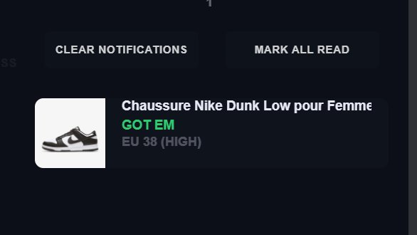 BeendoV's tweet photo. First run and first GOT EM🥷
P : @zeinretail 
B : @uSNKRS 
ACO server : @JungleAco 
with only 6 Nike acc run⛄️ https://t.co/vx4VYqbRFl
