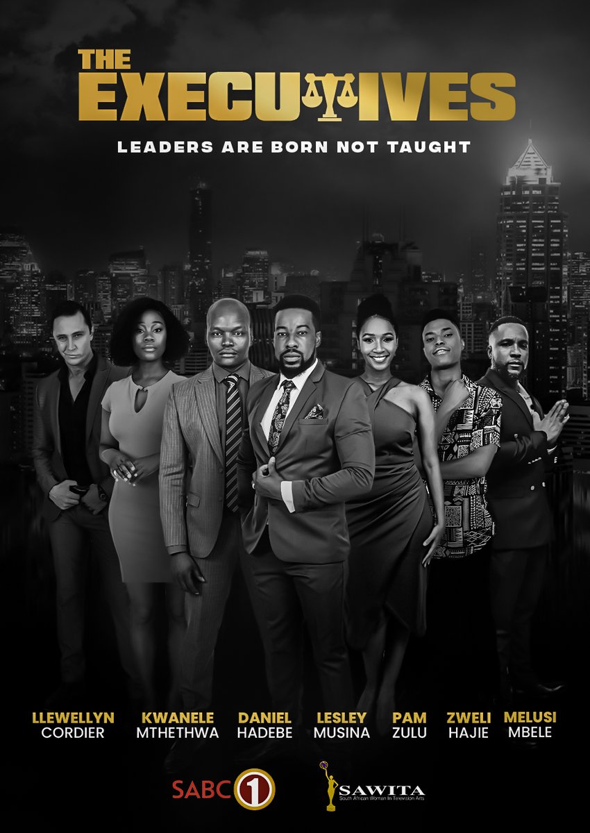 Official_SABC1's tweet photo. New Show Alert📺

#TheExecutives takes us into the world of a powerful and successful Chief Magistrate Bonginkosi Khumalo played by @LesleyMusina, who is on the verge of being appointed the next Concourt Judge of Ilanga Province.

Starts Sunday at 19:30 #SABC1OnLock 🔐 https://t.co/BlixScqScg