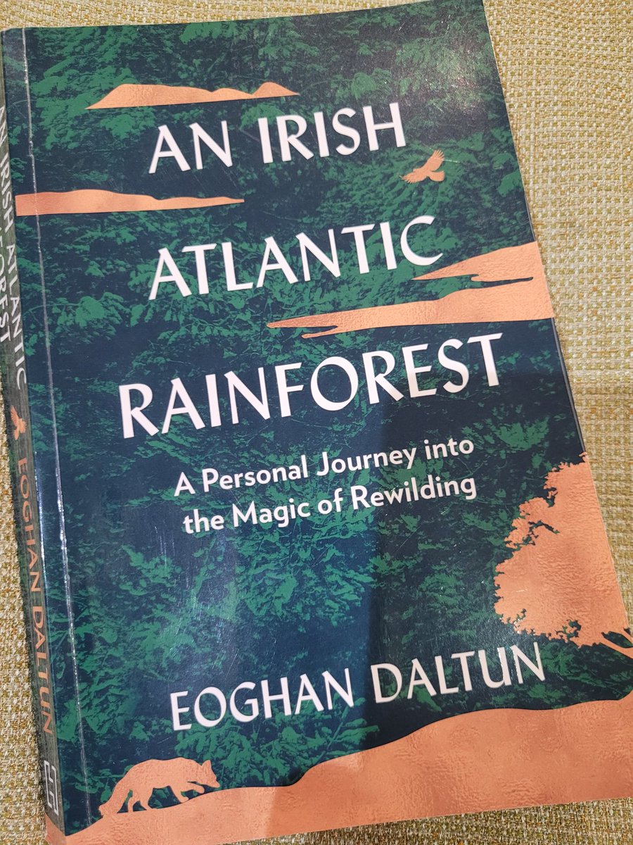 I've just finished reading Eoghan's (<a href="/IrishRainforest/">Eoghan Daltun 🌍</a>) book which will be out soon. It's a wonderful love letter to his own forest but also a heart-felt plea for the return of Ireland's rainforest and rewilding in general. A great read!