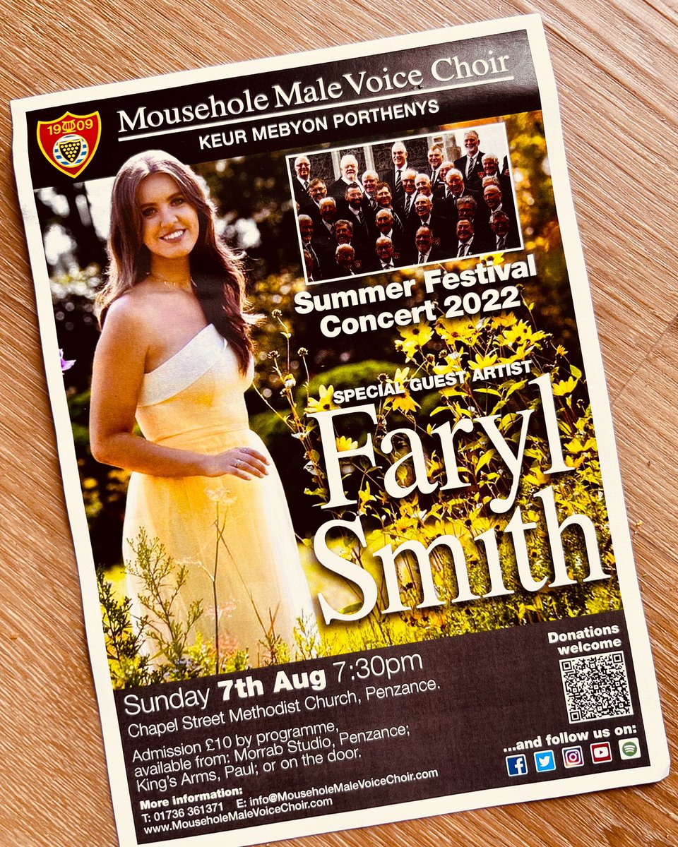Mousehole Male Voice Choir (@mouseholemvc) on Twitter photo Our summer concert. This Sunday! π₯³ #penzance #cornwall #choir πΆ πΆ πΆ <a href="/BBCCornwall/">BBC Cornwall</a> @piratefm <a href="/YourCoastFM/">Coast FM</a> <a href="/MouseholeAFC/">π π’π¨π¦πππ’ππ πππ</a> <a href="/PenzanceLove/">Love Penzance</a> <a href="/PenzanceHour/">PenzanceHour</a> <a href="/ThroughTheGaps/">Fishing News Live</a> Our summer concert. This Sunday! π₯³ #penzance #cornwall #choir πΆ πΆ πΆ <a href="/BBCCornwall/">BBC Cornwall</a> @piratefm <a href="/YourCoastFM/">Coast FM</a> <a href="/MouseholeAFC/">π π’π¨π¦πππ’ππ πππ</a> <a href="/PenzanceLove/">Love Penzance</a> <a href="/PenzanceHour/">PenzanceHour</a> <a href="/ThroughTheGaps/">Fishing News Live</a>