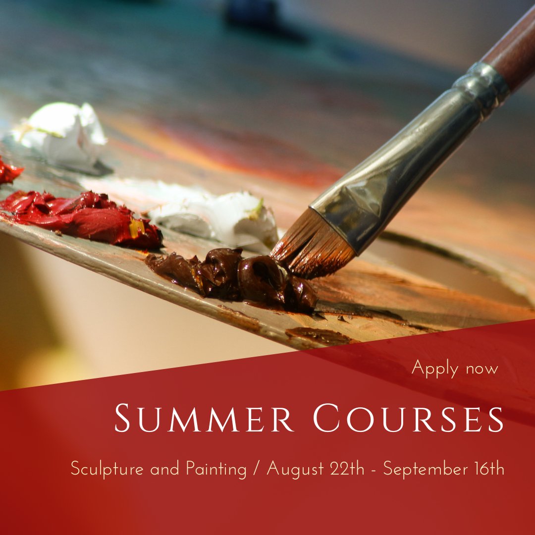 British Institute of Florence (@biflorence) on Twitter photo From 22 August to 16 September 2022 new summer courses in painting and sculpture start at the excellent Sacred Art School in Florence. British Institute students can enroll with a special discount!
More details : sacredartschoolfirenze.com/en/courses/pai⦠and sacredartschoolfirenze.com/en/courses/scu⦠From 22 August to 16 September 2022 new summer courses in painting and sculpture start at the excellent Sacred Art School in Florence. British Institute students can enroll with a special discount!
More details : sacredartschoolfirenze.com/en/courses/pai⦠and sacredartschoolfirenze.com/en/courses/scuā¦
