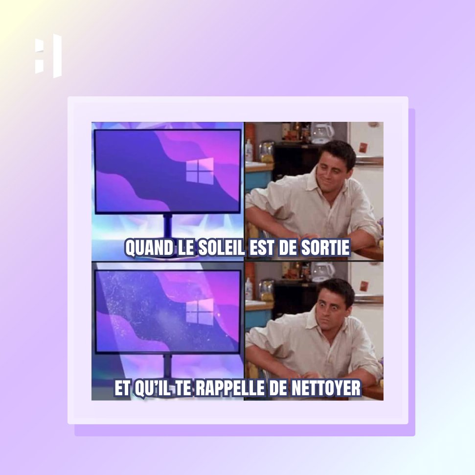Le printemps est peut-être passé mais il n'empêche pas le nettoyage 👀

En cette période de #chaleur, le #soleil met en lumière nos traces de doigts (et pas que).
Aller à nos chiffons et #pshitt-pshitt !