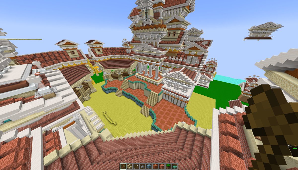 _InareQ's tweet image. Just another day of progress
|-----GREEK LOBBY-----|
'work in progress... #2'

#Minecraft #Minecraftbuilds #minecraft建築コミュ