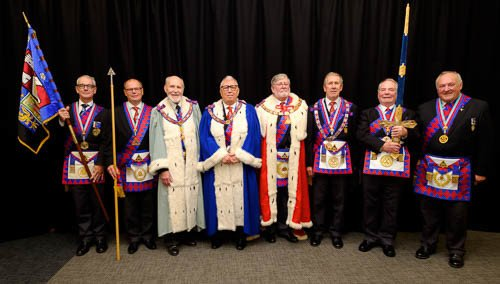 Congratulations also to Jonathan Smith appointed Deputy Provincial Grand Master and Pat Cambage appointed Deputy Provincial Grand Superintendent.
