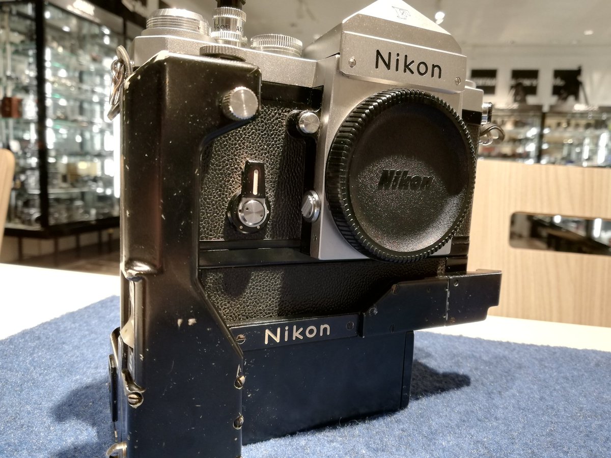 wattmann_cm_myh's tweet photo. ワットマンマルイシティ横浜カメラ買取センターです。
【入荷情報】
#Nikon #Ff36
ニコン F/F-36の入荷です!
しっかり、良い音で連写できます!
#ニコン
#ドライブ
#F
#アイレベル
#ワットマンカメラ
#マルイシティ横浜 https://t.co/dS9ewI8ycS