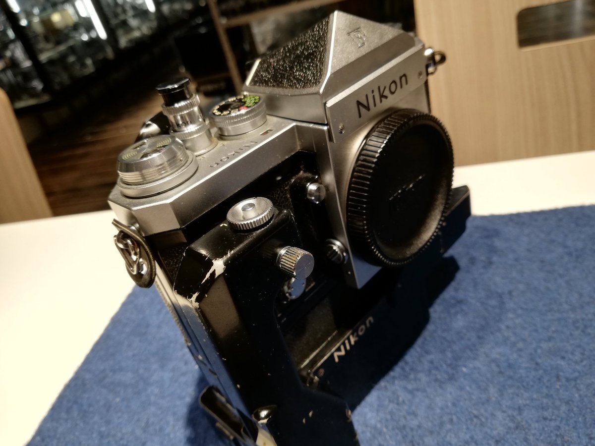 wattmann_cm_myh's tweet photo. ワットマンマルイシティ横浜カメラ買取センターです。
【入荷情報】
#Nikon #Ff36
ニコン F/F-36の入荷です!
しっかり、良い音で連写できます!
#ニコン
#ドライブ
#F
#アイレベル
#ワットマンカメラ
#マルイシティ横浜 https://t.co/dS9ewI8ycS