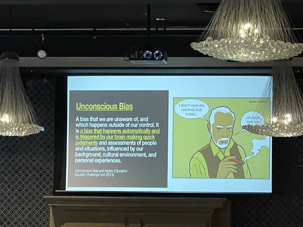 MansourNatalie's tweet photo. Thank you Dr Timperley for unpacking equity and bias with us today. Lots to think about - would things change if we consider them through a bias lens? #MSAWConf https://t.co/NcDkw3TCPF