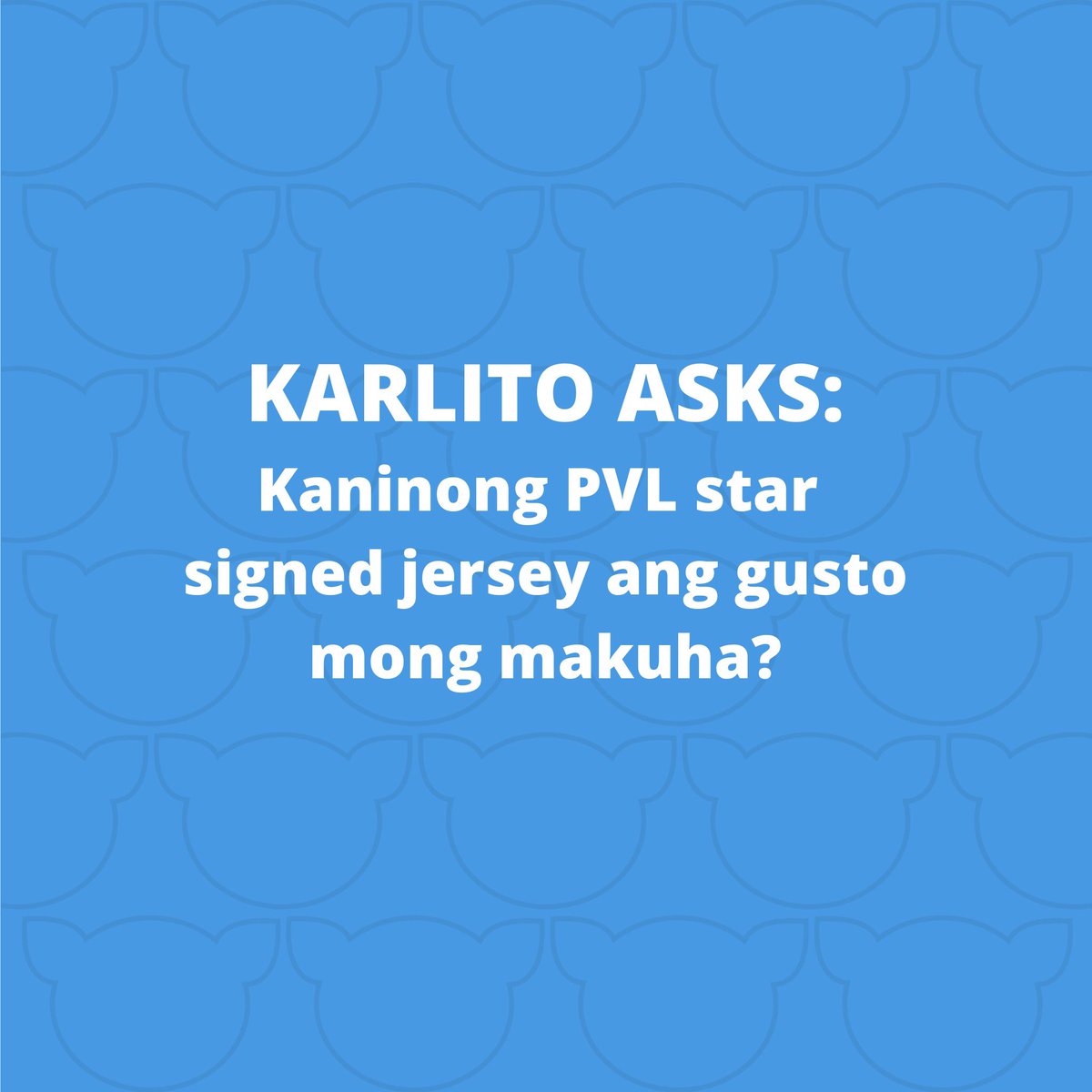kumuPH's tweet photo. 🏐 WHERE ARE MY PVL FANS AT? 

Answer the question below! Sino kaya ang pulso ng kumunizens? 🤔✍️ https://t.co/Pfdb1Wgwkh