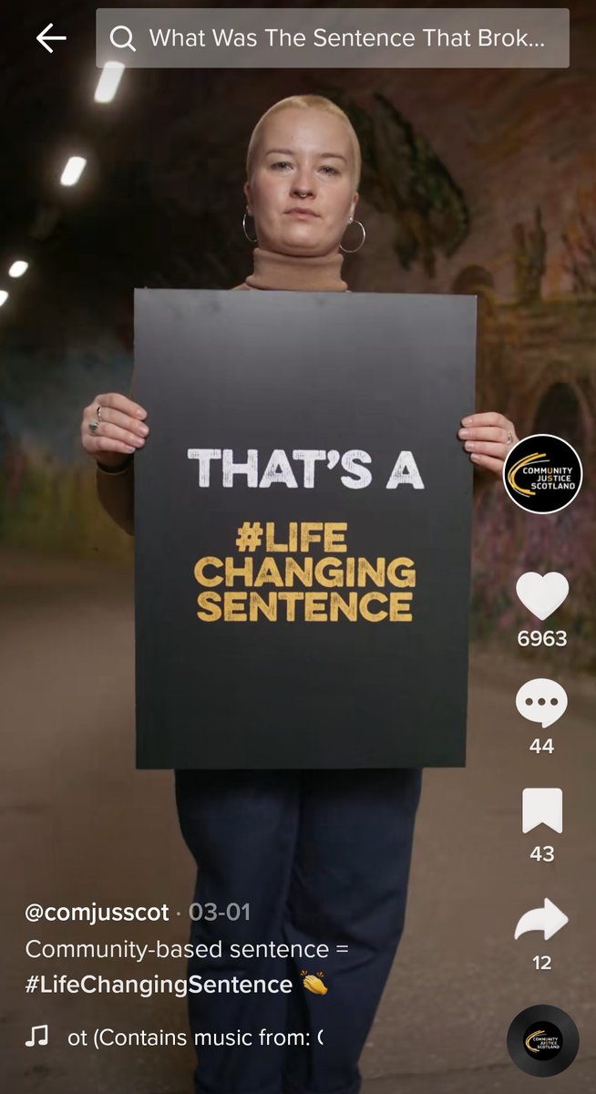 ComJusScot's tweet photo. Our brilliant #LifeChangingSentence campaign has been shortlisted for @heraldscotland's Digital Transformation Award! If you haven't seen it yet, head over to TikTok 🙌 👇https://t.co/CXVLyvov6B
@TheLeith https://t.co/dIUzXOgKPe