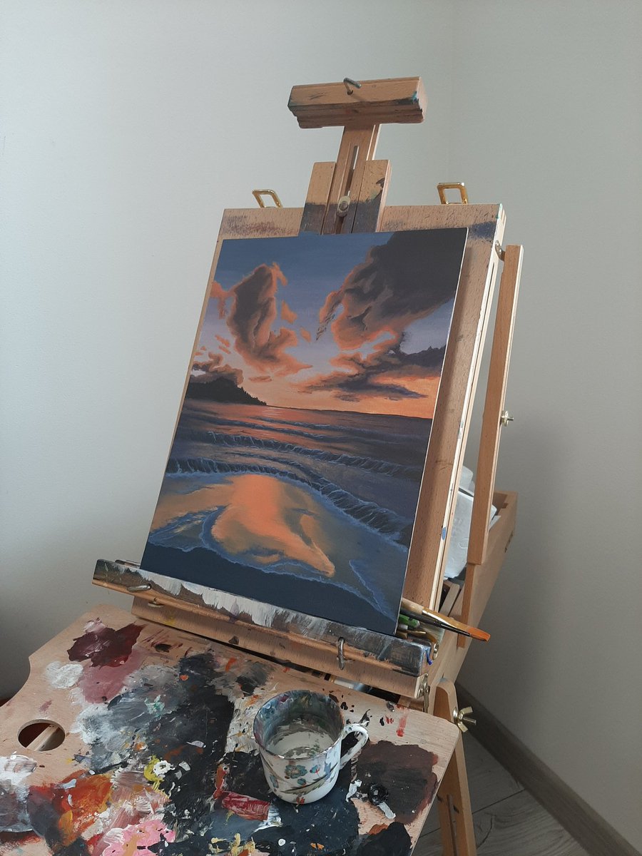 Just another WIP. Nice time spended with my canvas.