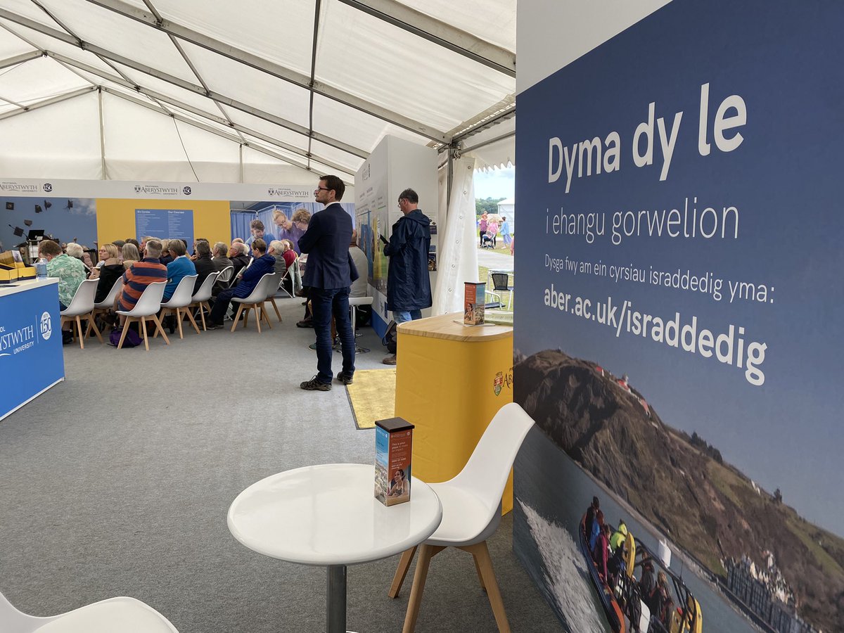 Mae 'na groeso mawr i’n holl gyn-fyfyrwyr i ymuno â ni ar gyfer Aduniad Aber er ein stondin yn yr <a href="/eisteddfod/">eisteddfod</a> pnawn ‘ma am 2 o’r gloch

Cofiwch alw draw - Stondin M05

#Steddfod2022 #CaruAber