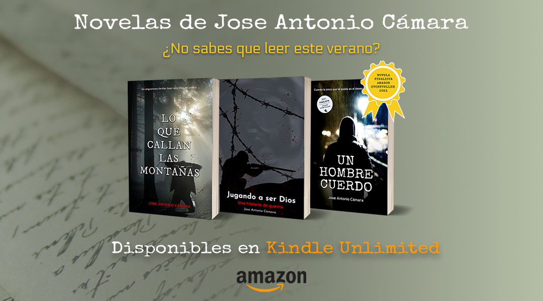 JoseAntonioCma1's tweet photo. ¿Estás suscrito a #KindleUnlimited y no sabes qué leer este verano? ¡Prueba con esto!

Lo que callan las montañas
https://t.co/8unXLBvRbH

Un hombre cuerdo
https://t.co/m1WsKdxS2N

Jugando a ser Dios (Relato)
https://t.co/jucbnhkM96

#PremioLiterario2022
#PLAS2022
#Kindle 
#leer https://t.co/q5VHPUFOMq