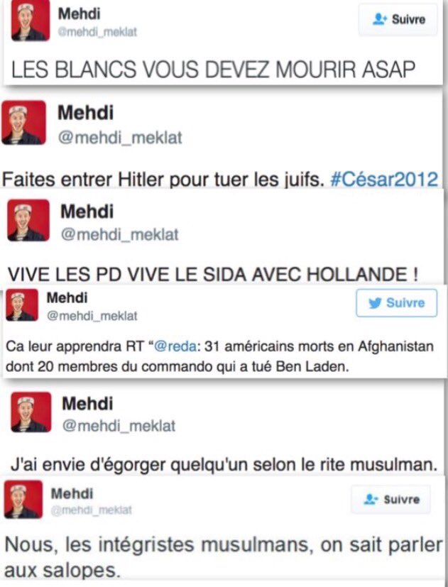 Romualddu13's tweet photo. @DrMouais L'individu à casquette à droite de Guiraud (qui porte un sweat bleu), est Mehdi Meklat.
Que l'on retrouve également aux côtés de Taubira (septembre ou octobre 2021).
Mais, comme pour Iquioussen, et d'autres, ce Meklat n'a curieusement jamais été poursuivi en justice. https://t.co/E5Yw9JGquw