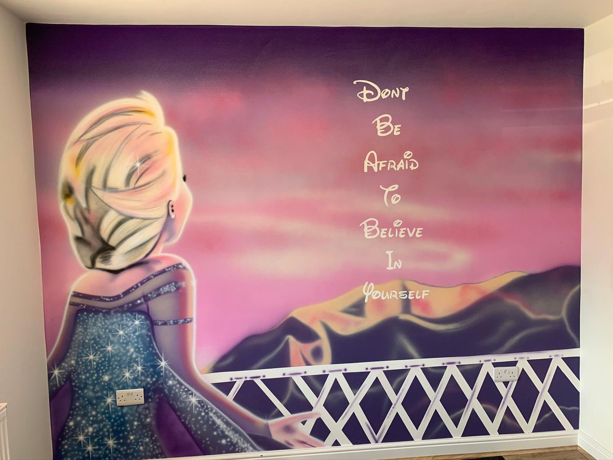 Creativemuraluk's tweet photo. Today we have Frozen - £700 (if completed in South Yorkshire)
We can travel all over the UK and Ireland
https://t.co/4wJuq16sDt

#Disney  #Frozen  #elsa  #quotes  #Pink  #Johnstones #TESA #creative #murals #portraits https://t.co/phjck4ljH2