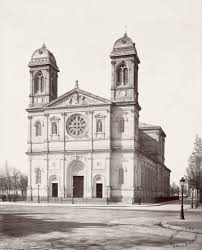 Charles Marville 
Église Saint-François-Xavier
c.1860  Paris