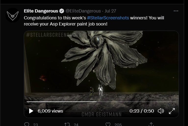 CmdrGeistmann's tweet photo. Wow! Thank you! I totally missed this! https://t.co/AQgkJ9nbmZ